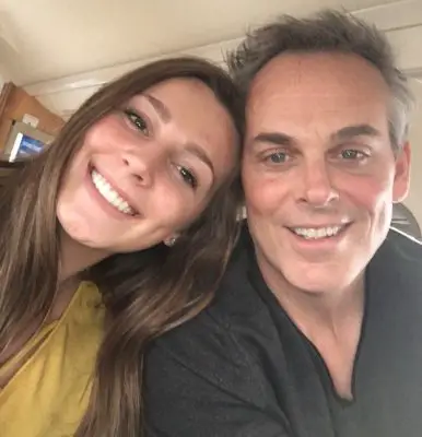 Colin Cowherd with his daughter Liv Cowherd