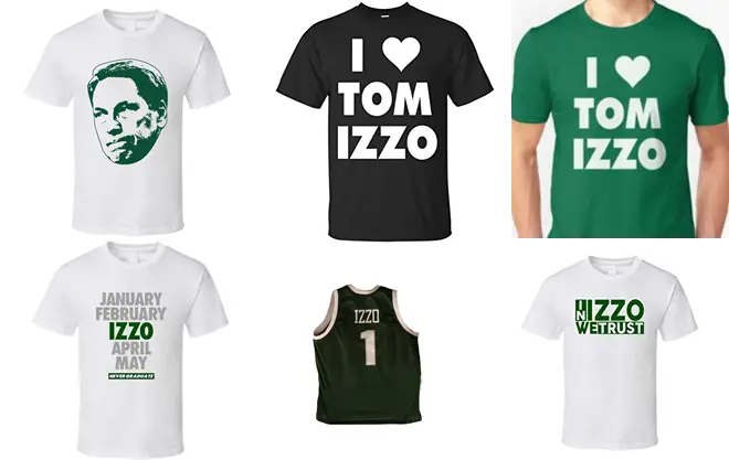 Tom Izzo shirt photos