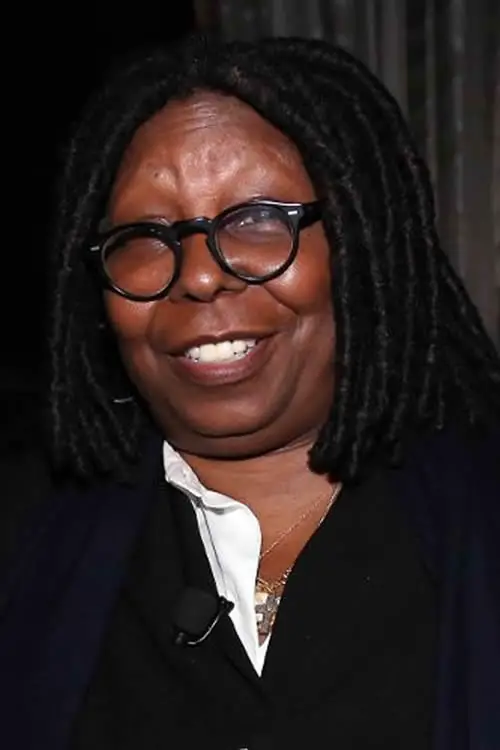 Does have why whoopi no eyebrows goldberg Who is