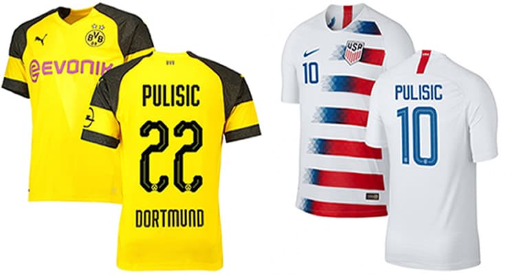 Christian Pulisic Jersey