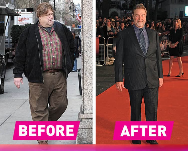 how did john goodman lose weight