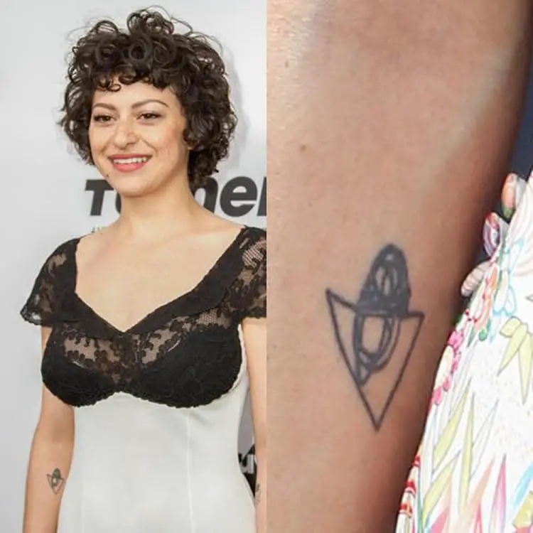Alia Shawkat Tattoos
