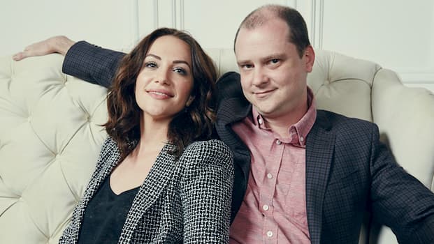 Kate Siegel with her Husband Mike Flanagan