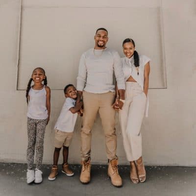 Michelle Mitchenor with her husband and Kids