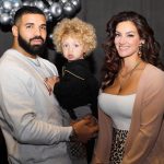Drake, Son Adonis, and Sophie Brussaux Photo