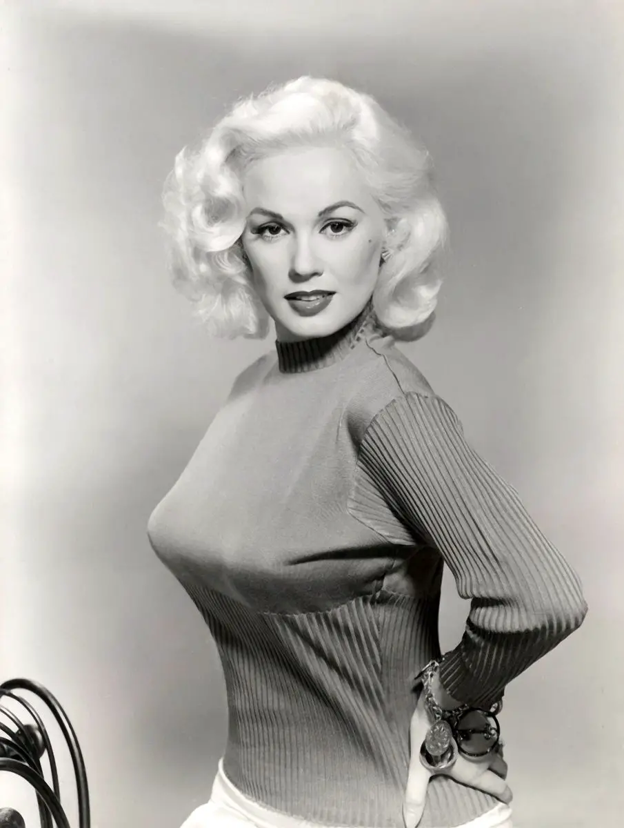 Photo of Mamie Van Doren in 1958