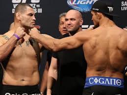 Junior dos Santos vs Cain Velasquez UFC Fight Photo