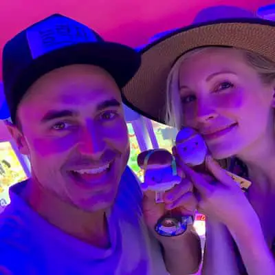 A Photo of Joe King and his wife, Candice Accola