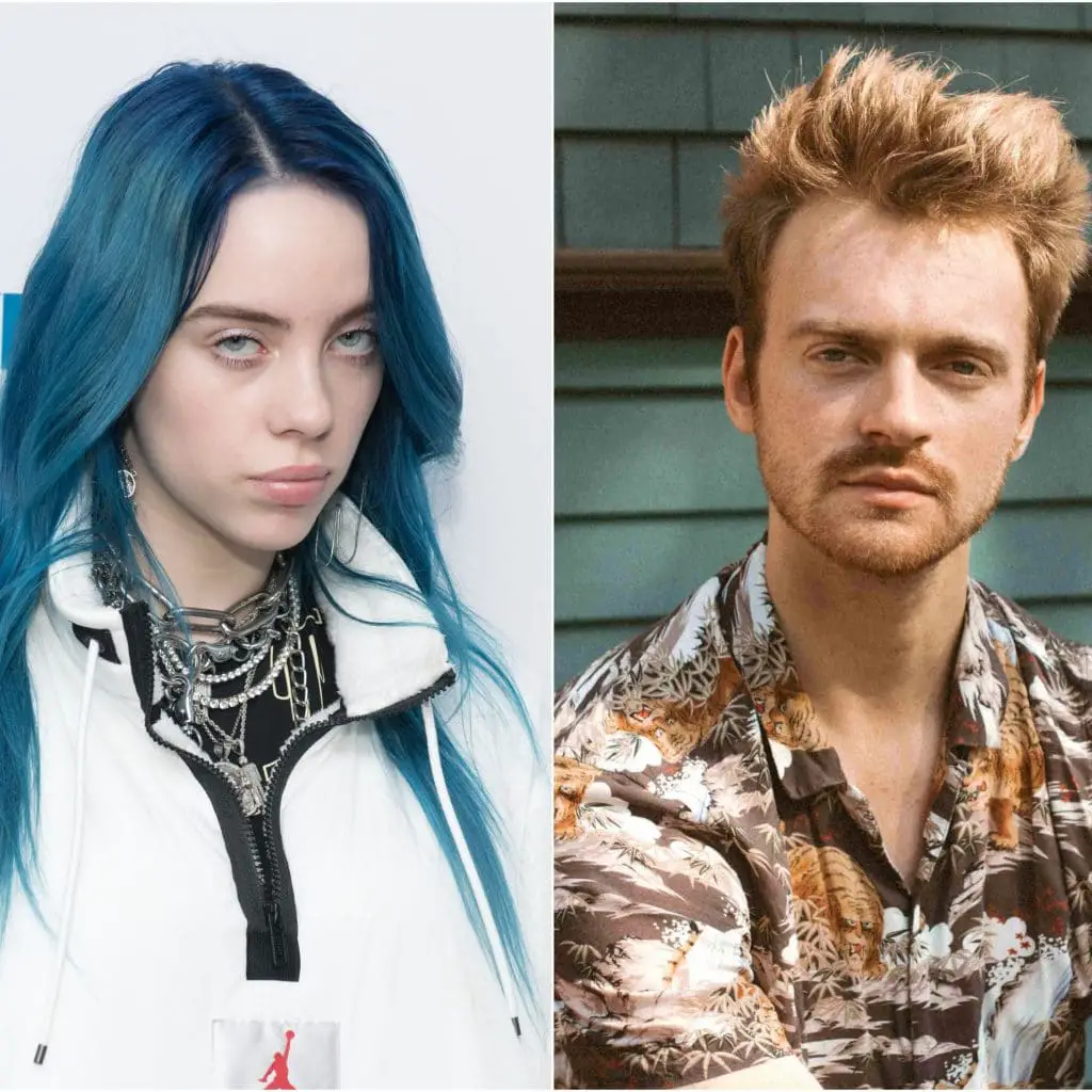 Finneas O'Connell and Billie Elish's (left) Photos
