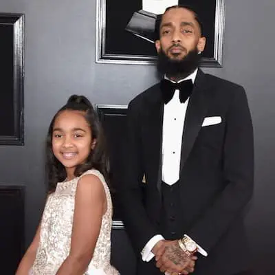 Nipsey Hussle's Daughter Emani Asghedom Photo