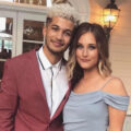 Ellie Woods with her husband Jordan Fisher Photo