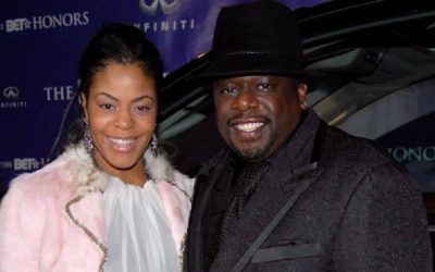 A photo of Cedric The Entertainer with his Wife Lorna Wells