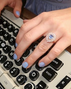 Nicole Franzel Engagement Ring 