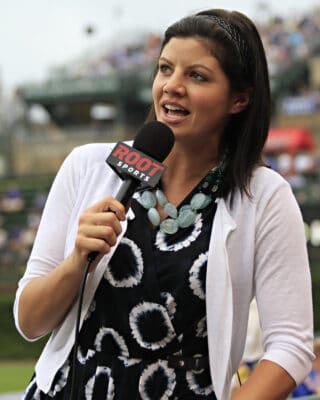 Rockies play-by-play announcer Jenny Cavnar photo