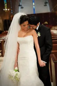 Pamela Silva and Cesar conde Wedding