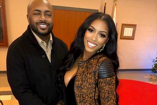 Dennis Mckinley and his fiancee Porsha
