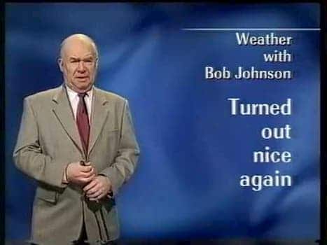 Bob Johnson Weatherman