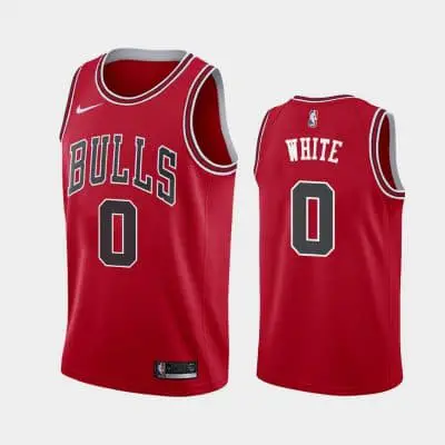 Jersey Number 0, Coby White in Bulls