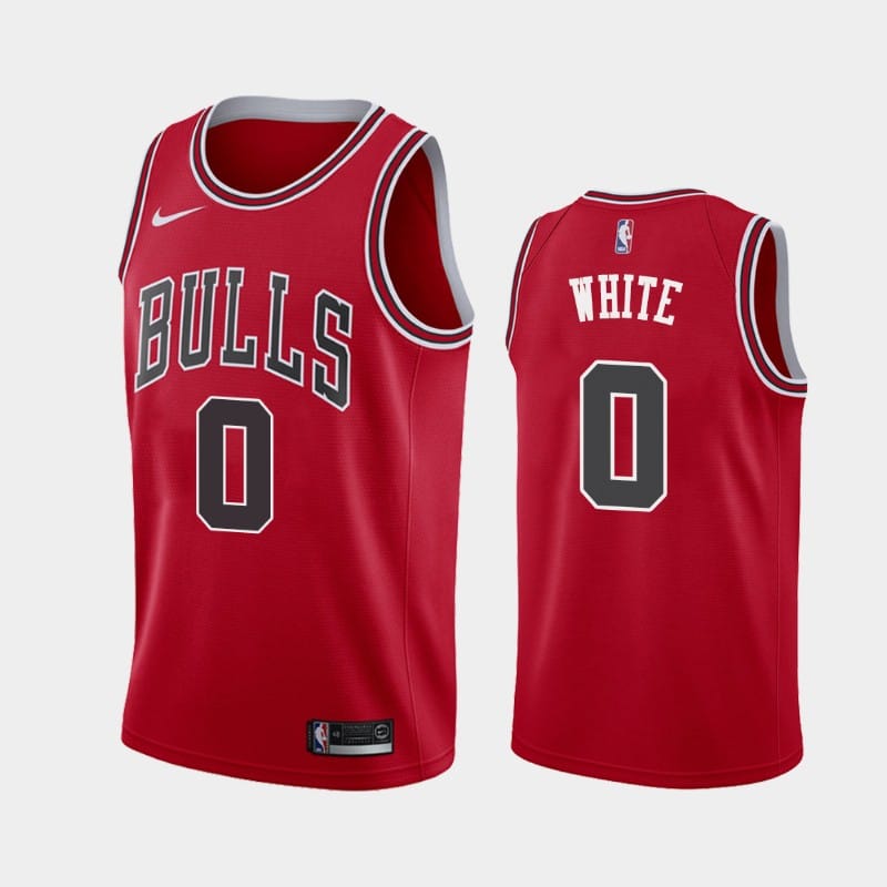 Jersey Number 0, Coby White in Bulls