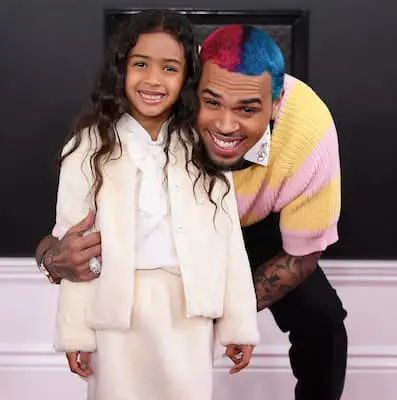 Royalty Brown and Chris Brown Photo