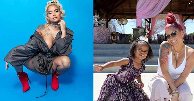 Shya L’amour With her daughter Photos