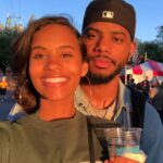 Kendra Bailey and Bryson Tiller photo