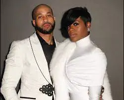A photo of Kendall Taylor with his wife Fantasia Barrino