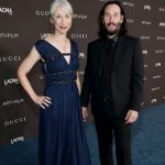 Alexandra Grant with Keanu Reeves Photo