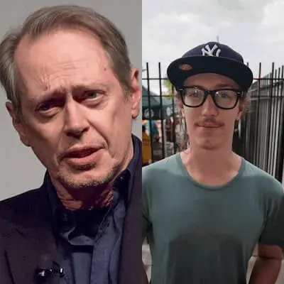 Lucian Buscemi with his father Steve Buscemi Image