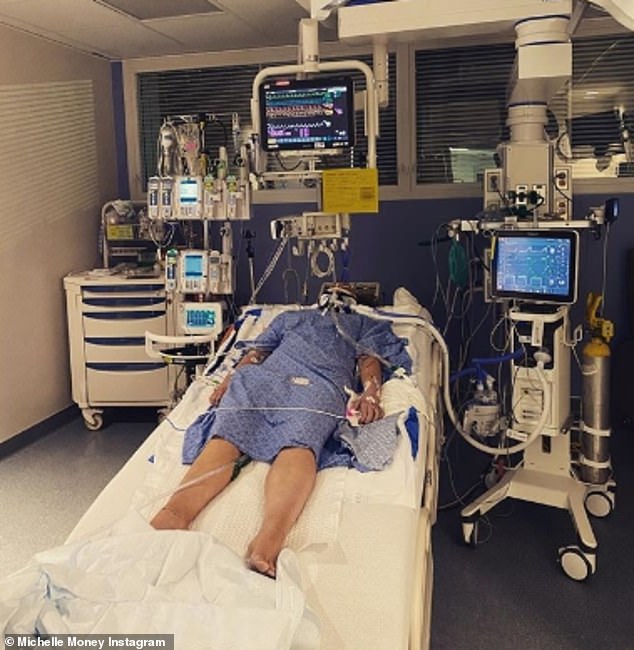 Brielle Money in a Life Support Machine