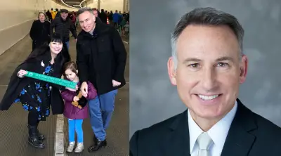 Dow Constantine with his wife and daughter Photos