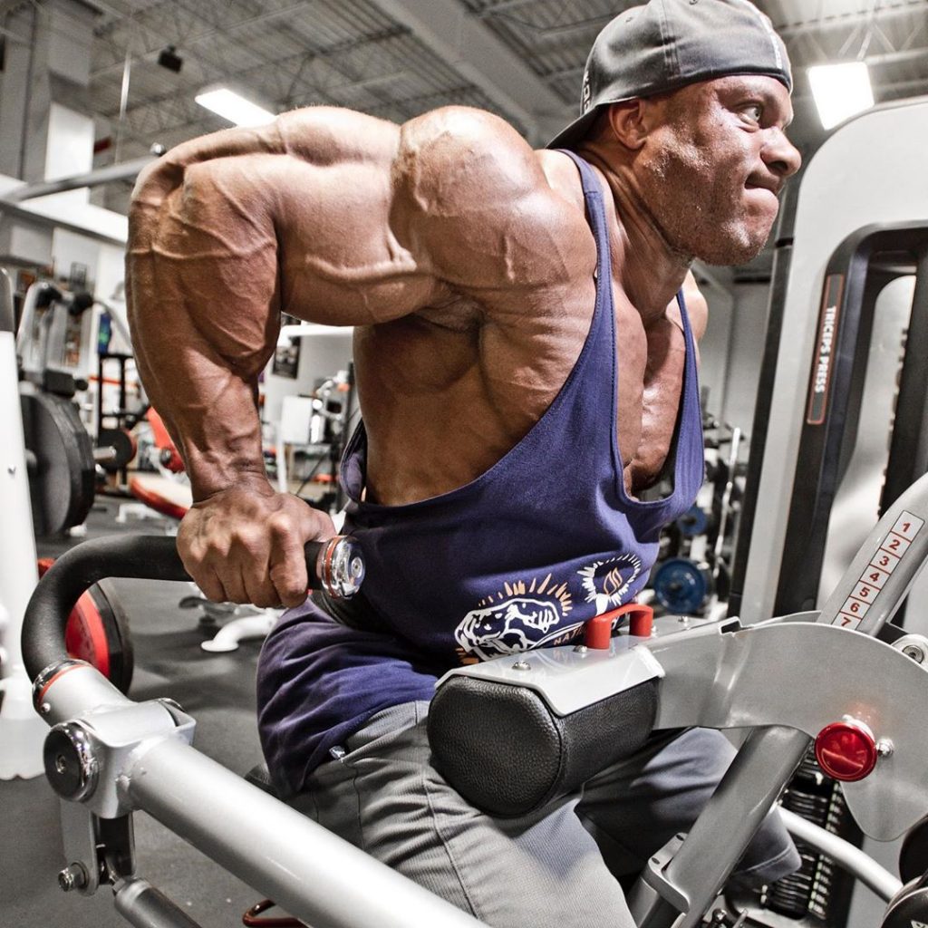 Phil Heath Workout Photo