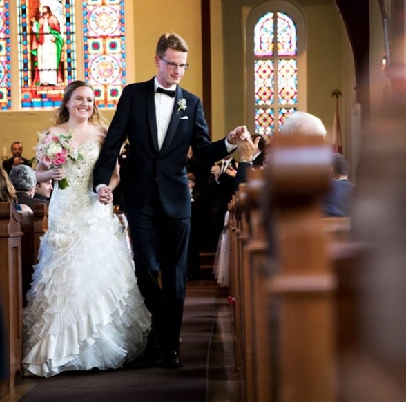 Andrew Scarborough and wife Brianna Keller