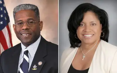 Angela West And Allen West on left Photos