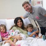Anna Burns, Wes Welker together with their kids