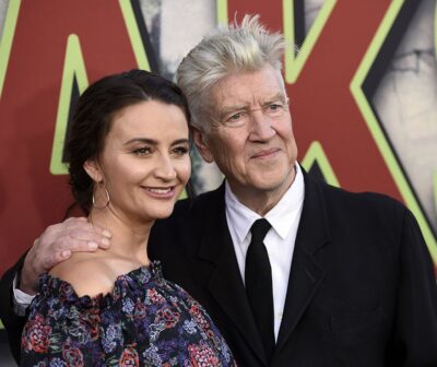 Emily Stofle and her husband David Lynch David Photo