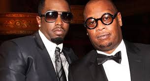 A photo of Andre Harrell and P. Diddy