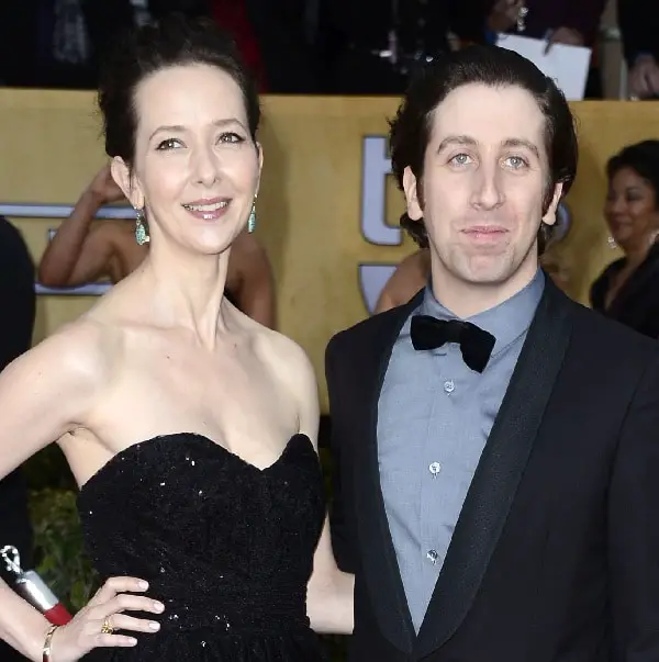 Jocelyn Towne and her Husband Simon Helberg Photo