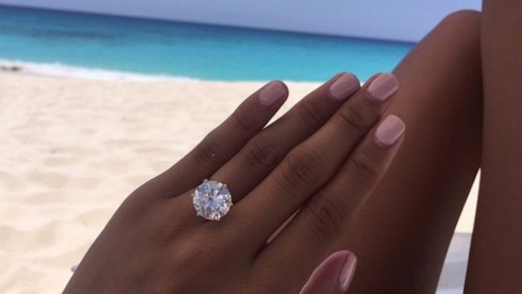 Bryiana Noelle Flores Diamond Engagement Ring