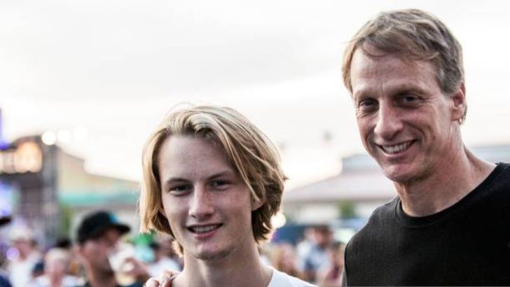 Keegan Hawk and Tony Hawk Photos