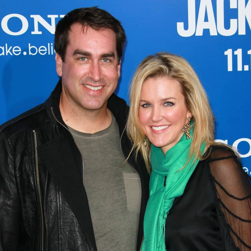 Tiffany Riggle and her husband Rob Riggle