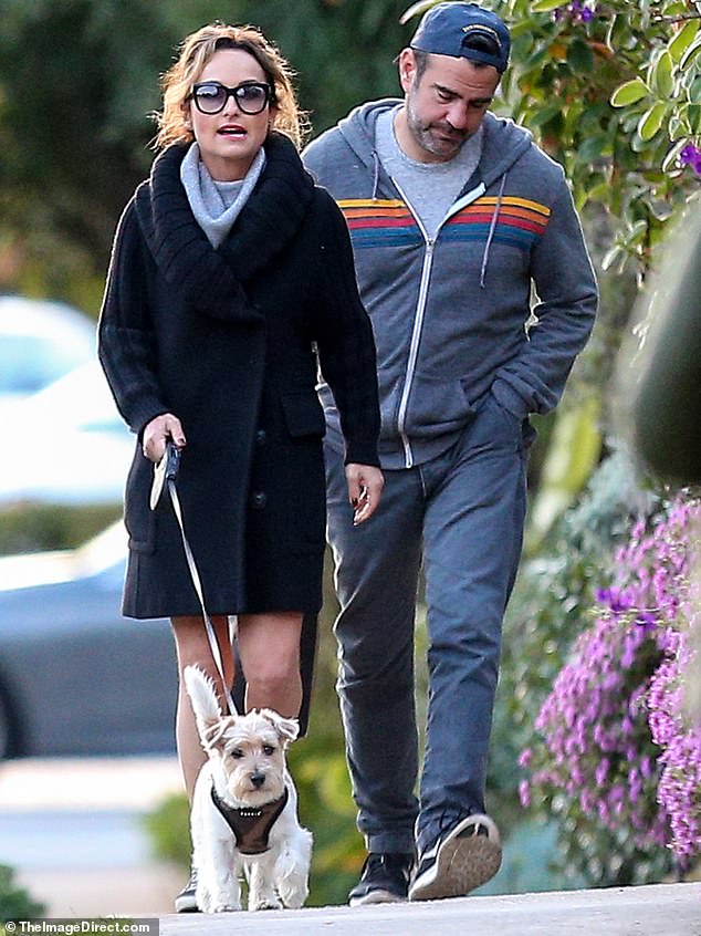 Shane Farley and his girfriend Giada De Laurentiis