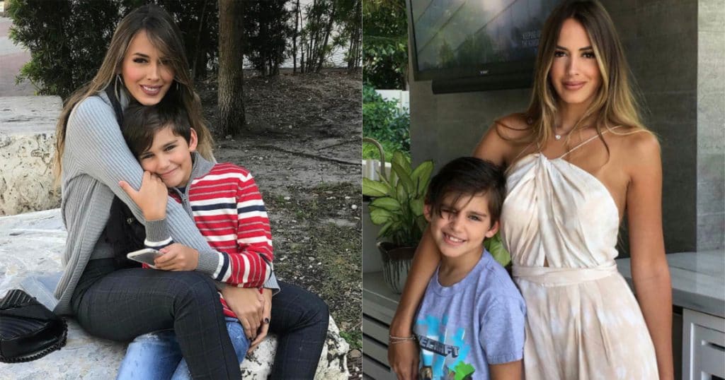 Daniel Alejandro Sosa De Lima and His Mum Photos