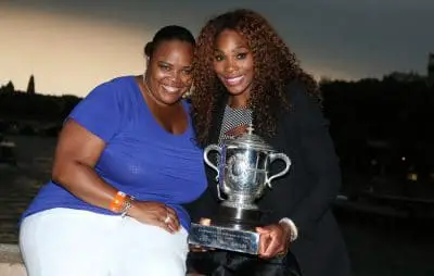 Isha Price and Sister Serena Williams Photo