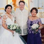 ABC7 Anchor Cate Cauguiran and Husband Mark Nordby Images during there wedding