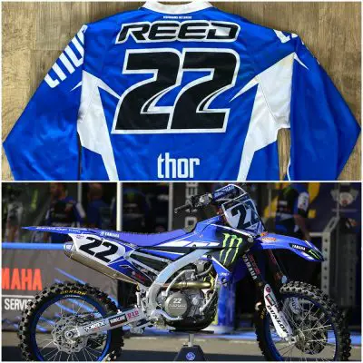Chad Reed Jersey and Bike Photos 2020
