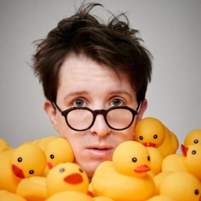Comedian James Veitch's photo