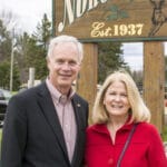 Jane Curler and her husband Ron Johnson Photo