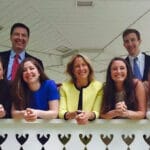 Kate Comey, her father James Comey, her mother, Patrice Failor, and her siblings Maurene Comey, Collin Comey, Brien Comey, Claire Comey, Abby Comey Photo