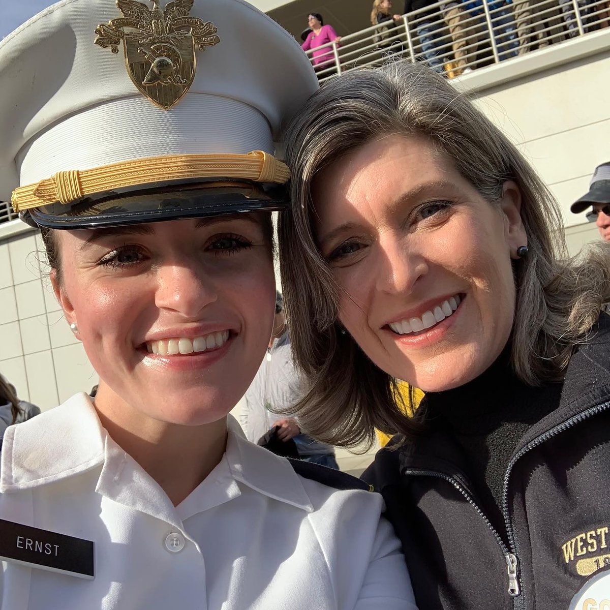 Libby Ernst and her mother Joni Ernst Photo